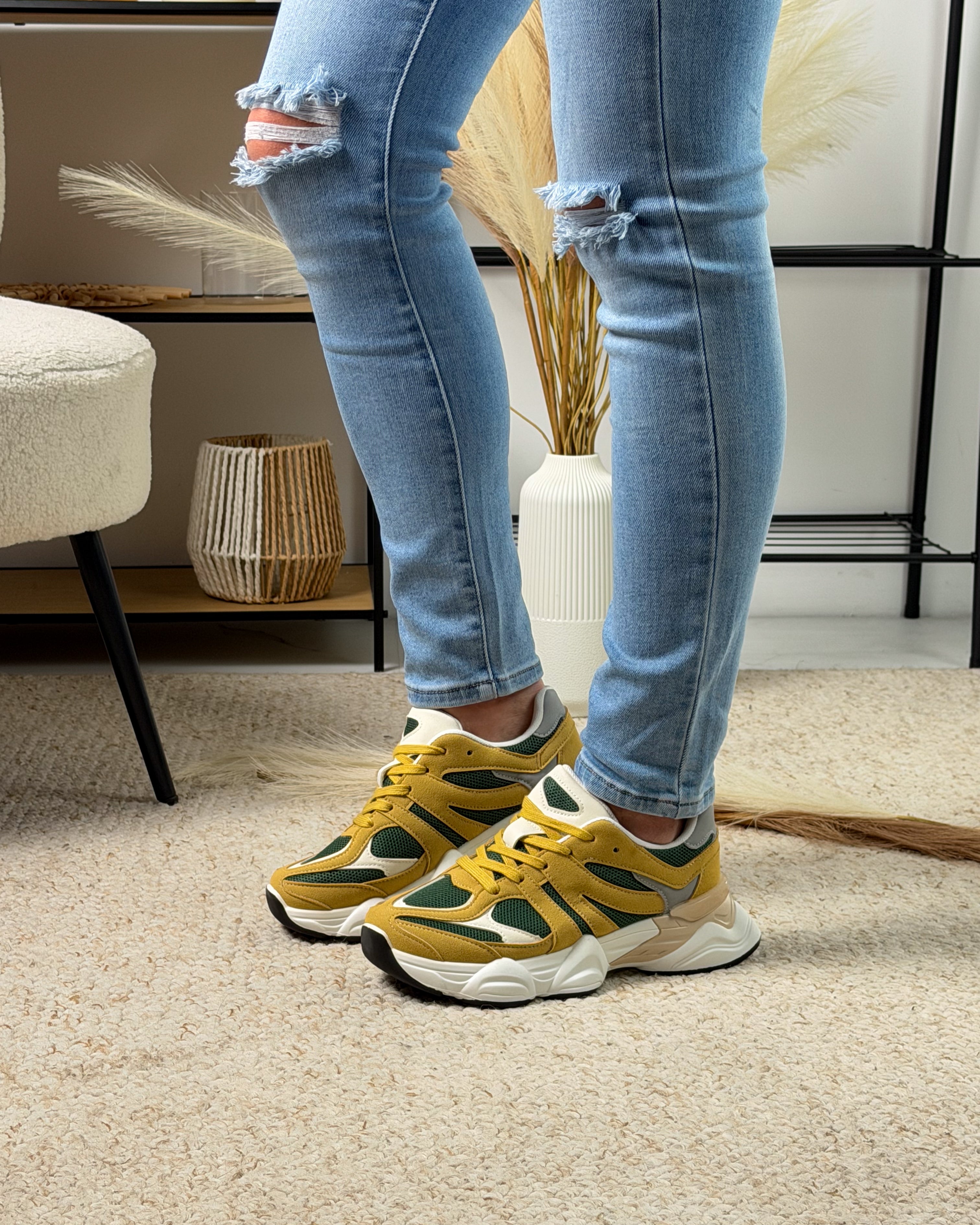 Viva Żółte Sneakersy
