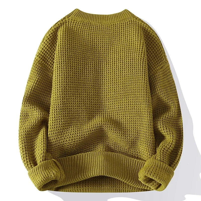 Sebastian – Sweter premium o strukturze plastra miodu