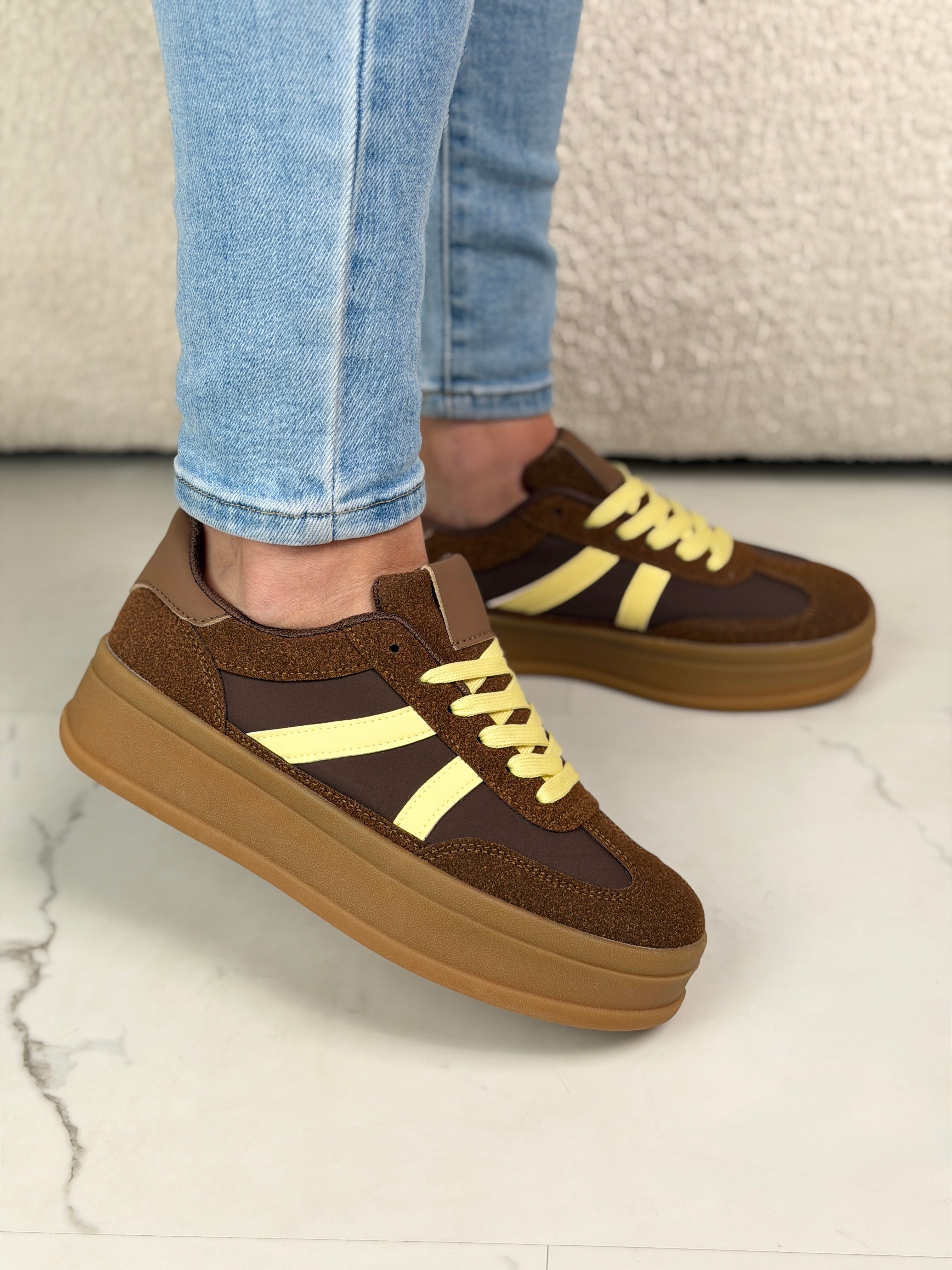 Sneaker Silke Brown