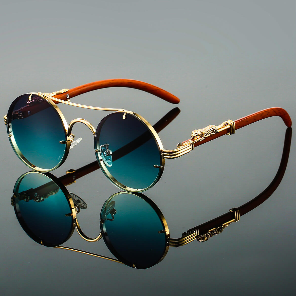 Sosnowin – Okulary przeciwsłoneczne w stylu retro