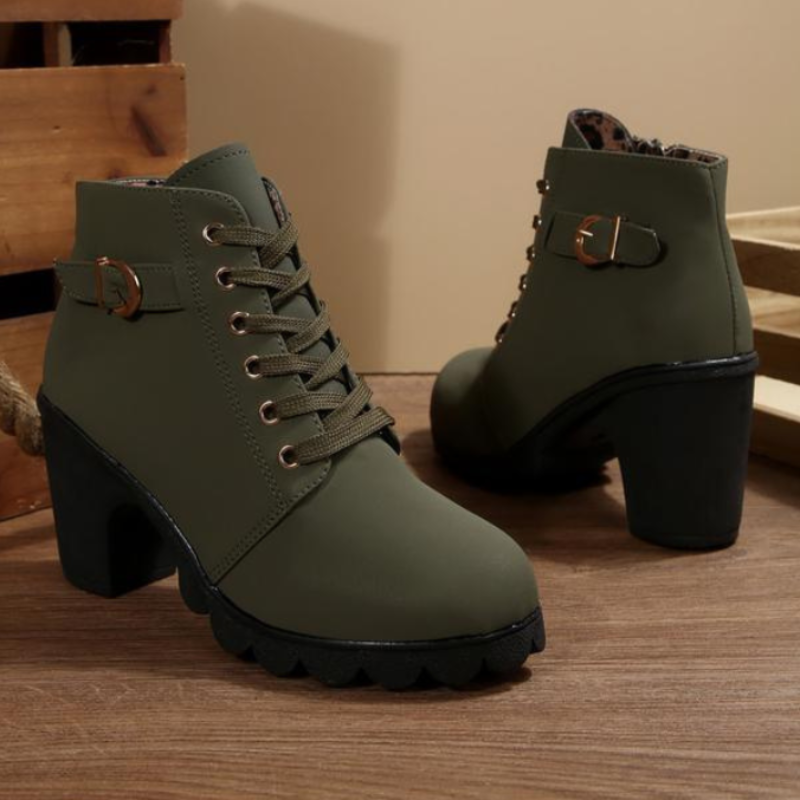 Orelia – Eleganckie botki sznurowane