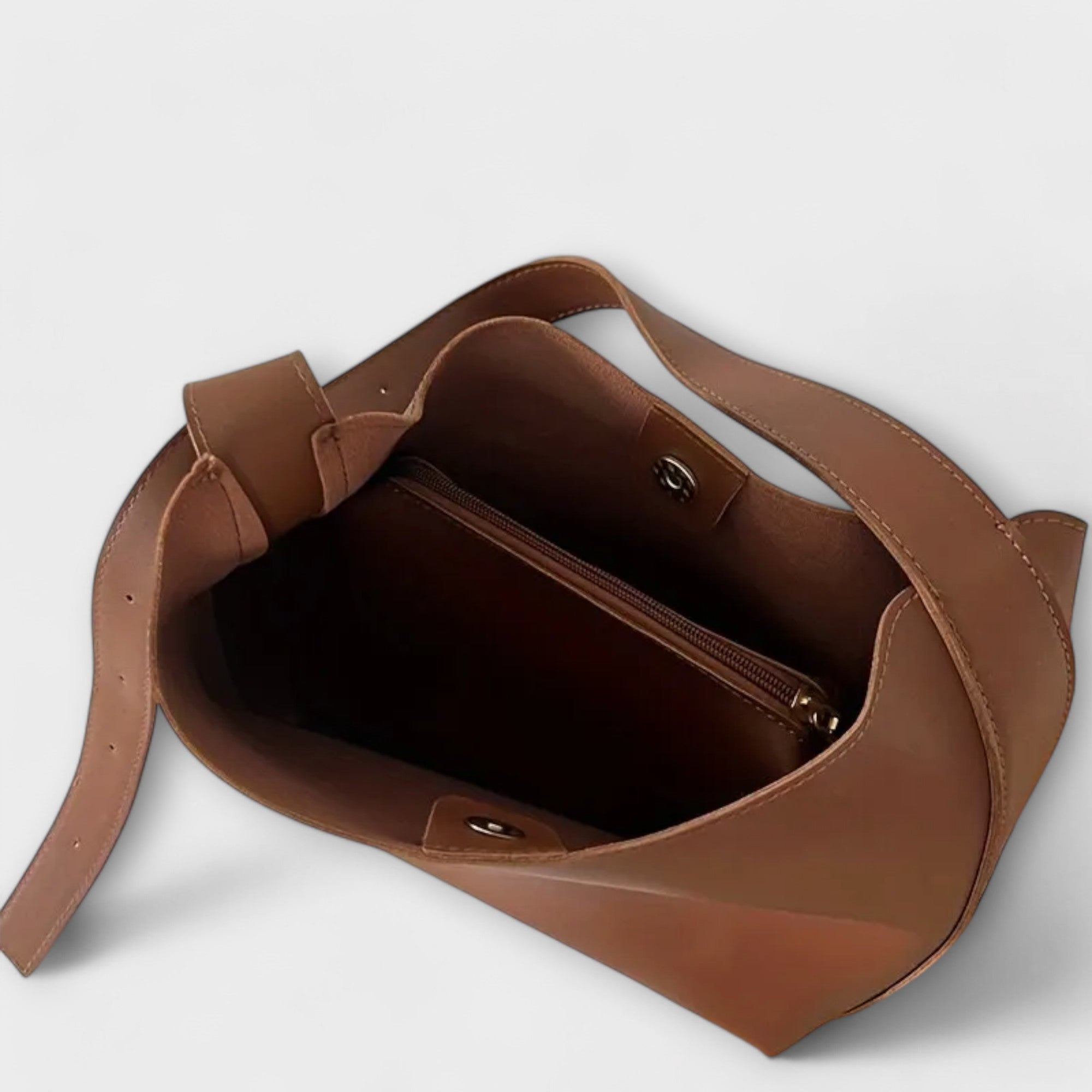 Zolvara - Elegancka Skórzana Torebka na Ramię
