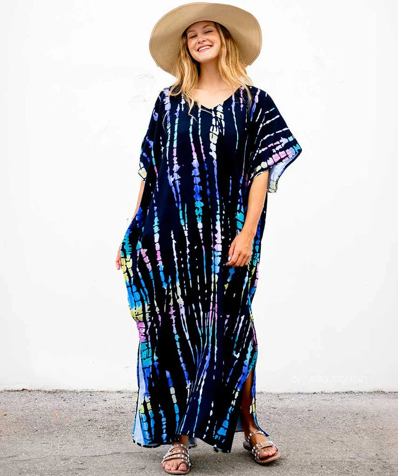 Kalina – Letni kaftan z bawełny i lnu