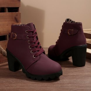 Orelia – Eleganckie botki sznurowane