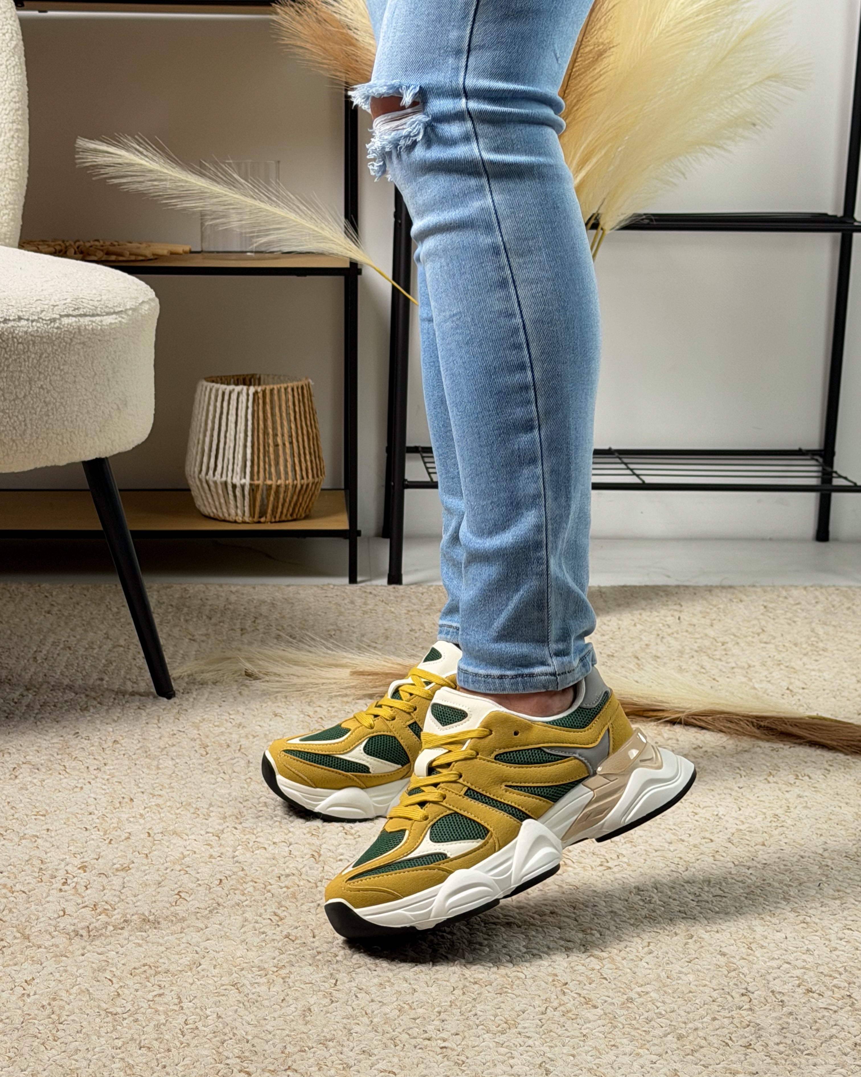 Viva Żółte Sneakersy
