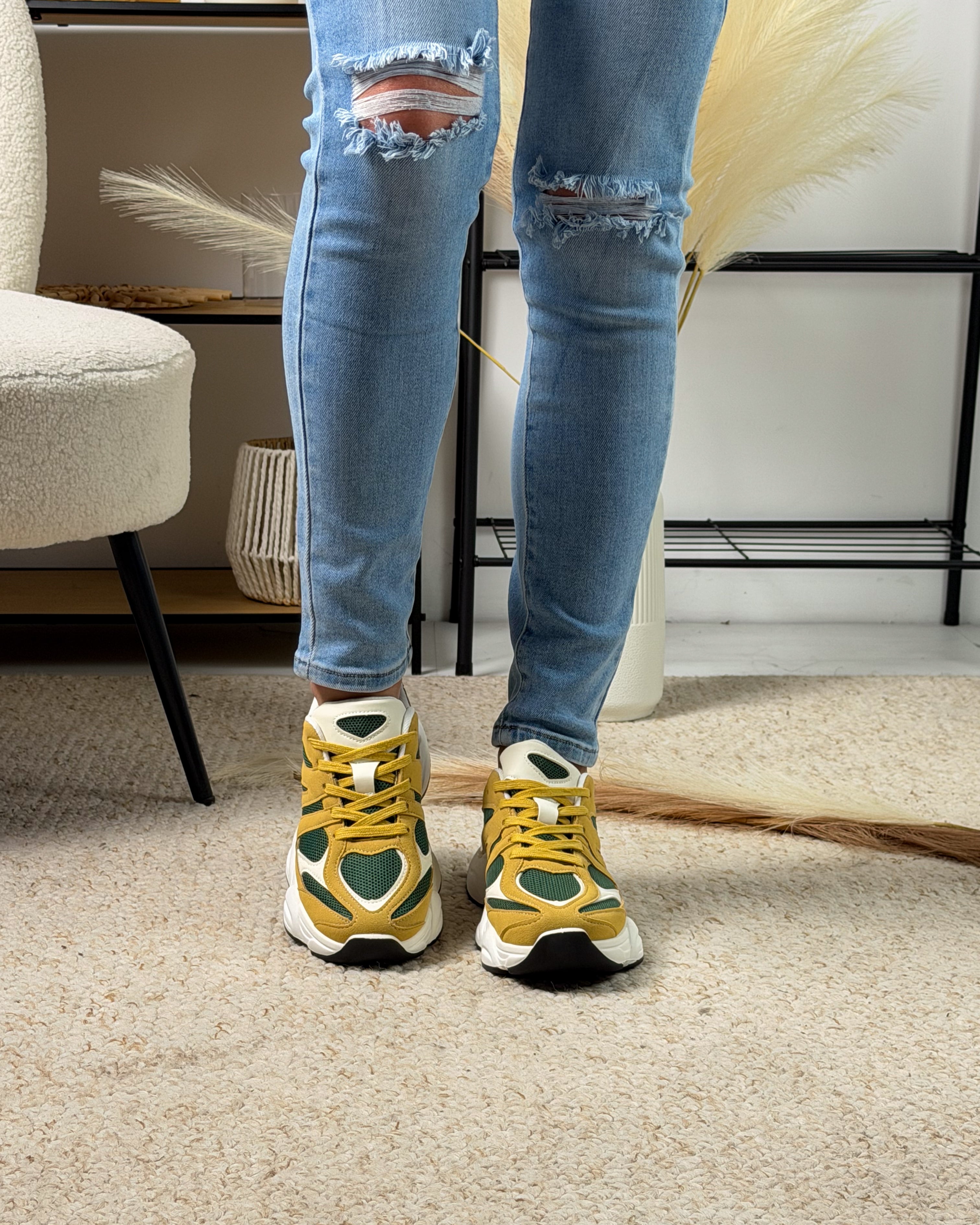 Viva Żółte Sneakersy