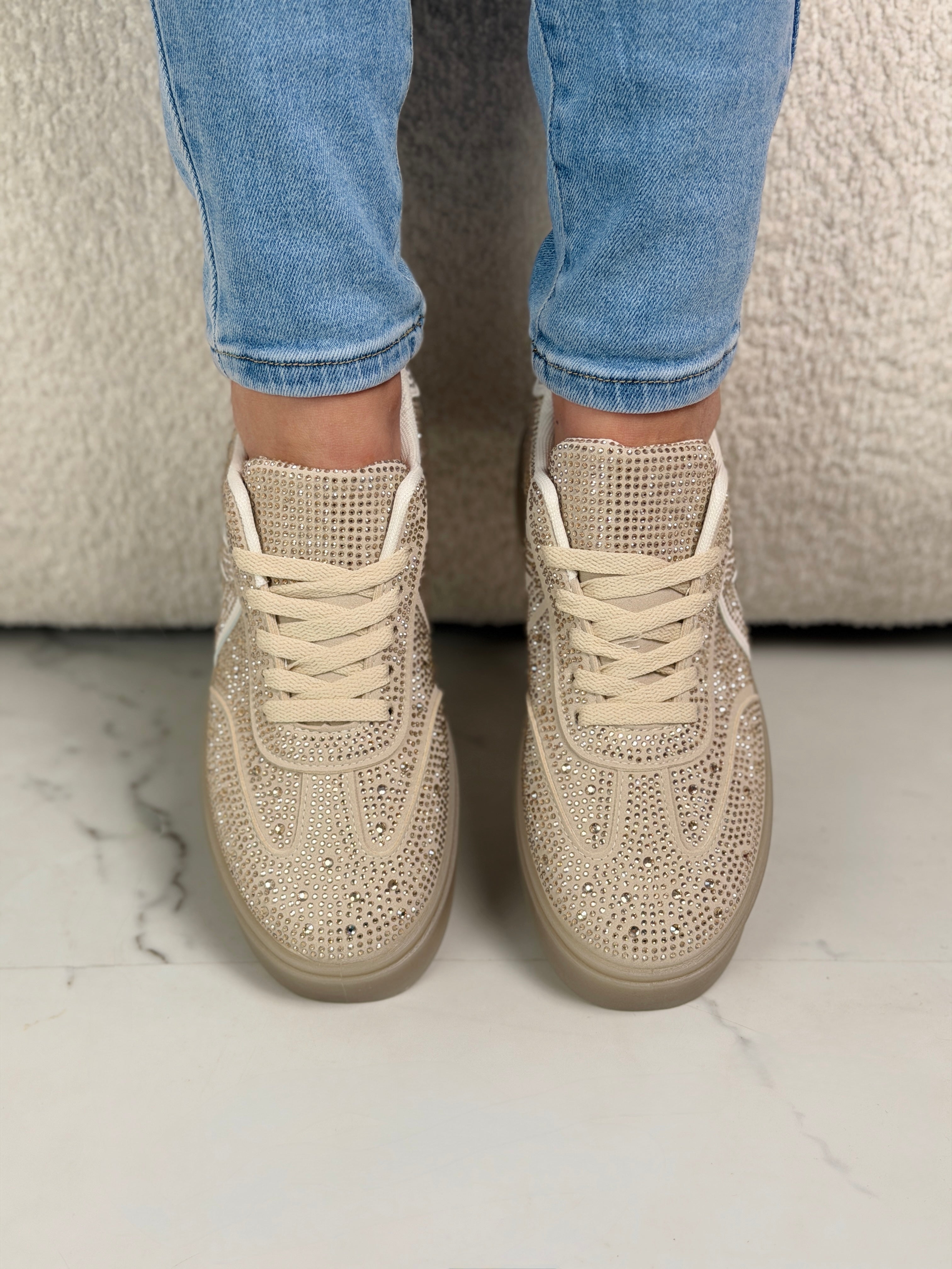 All Spark Beżowe Sneakersy