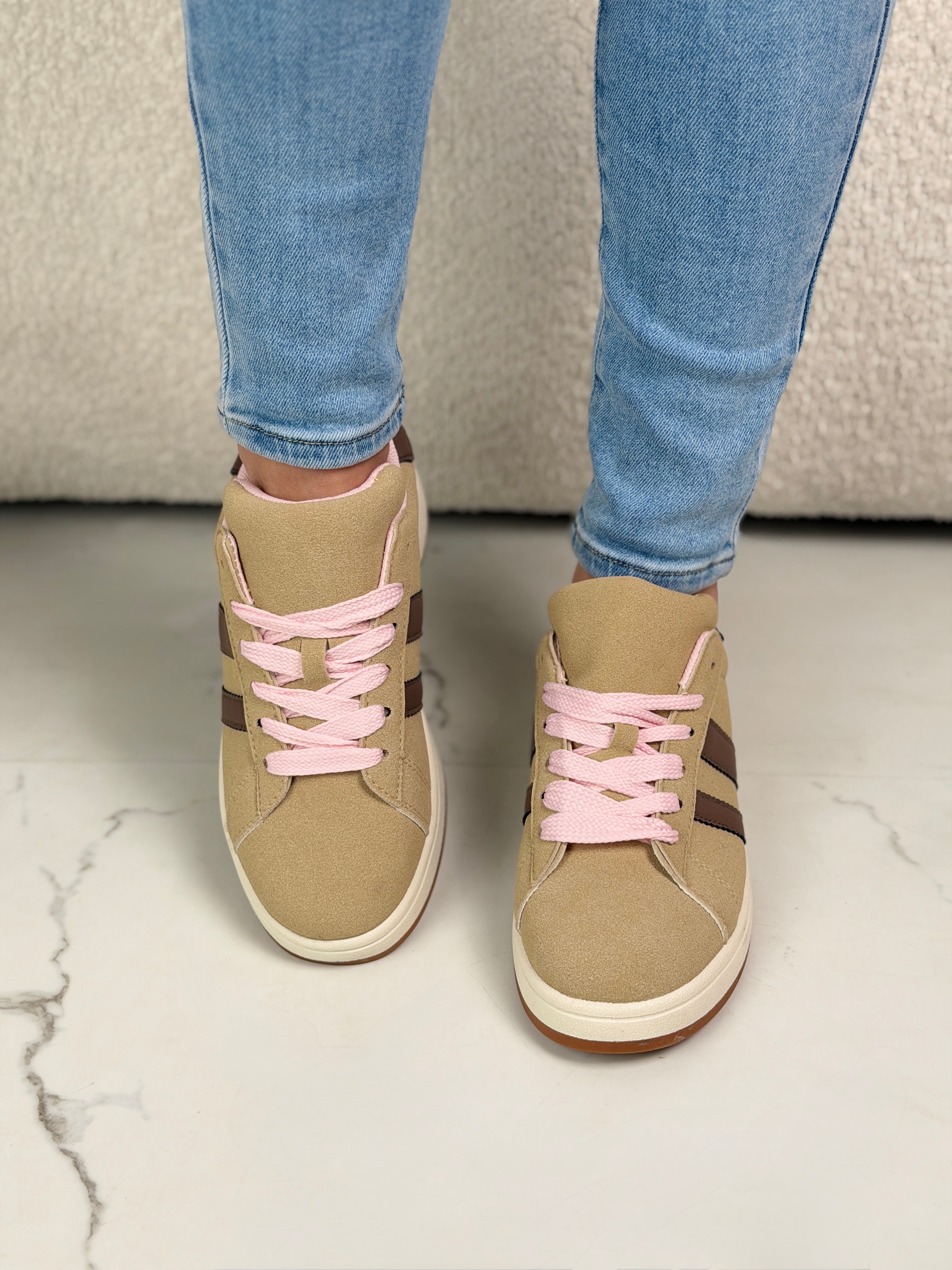 Mandy Khaki Sneaker