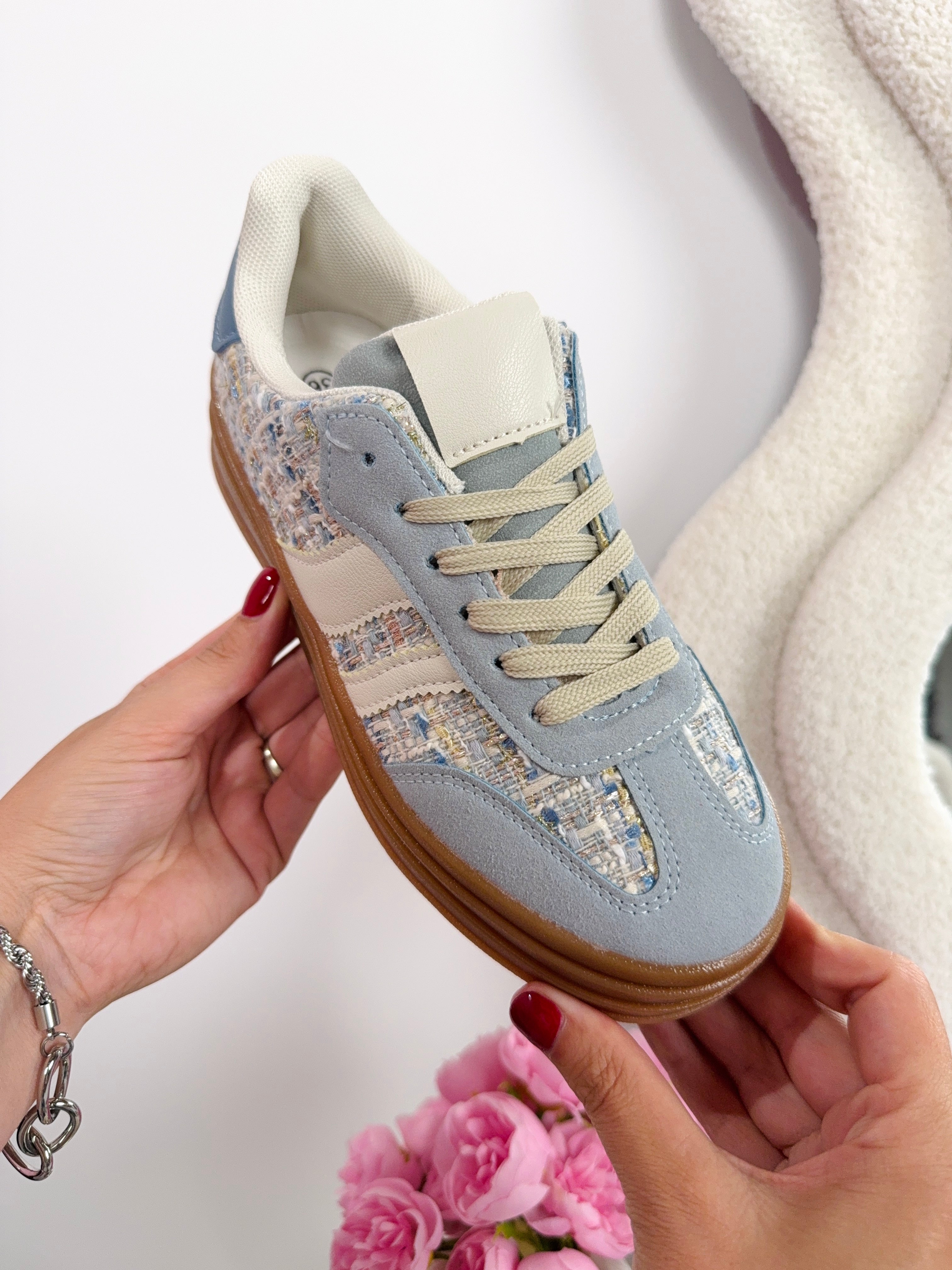 Sneaker Agnes Niebieski