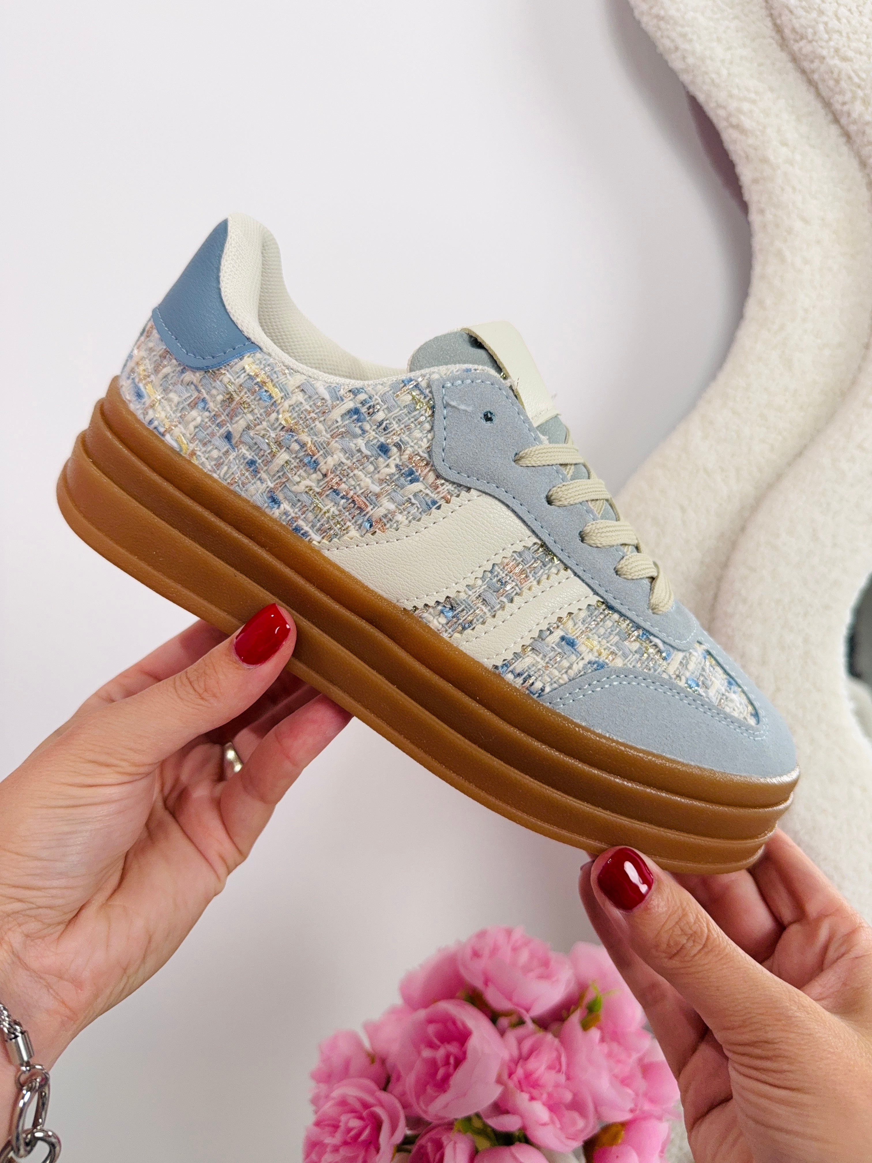 Sneaker Agnes Niebieski