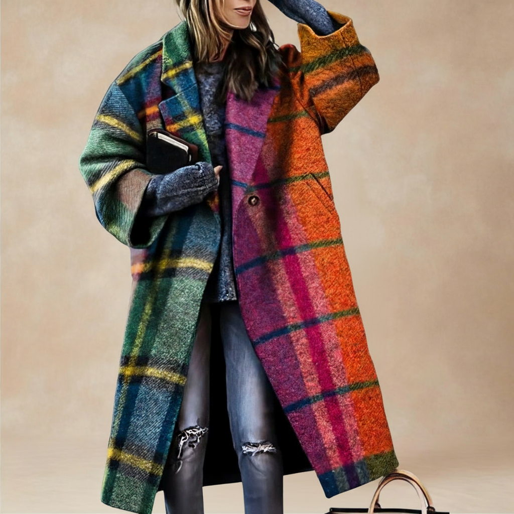 Modesta – Otulający płaszcz oversize